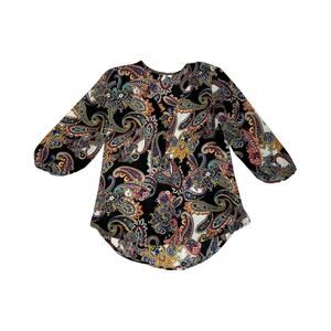 EST. 1946 Paisley Woman's Blouse Size Large
